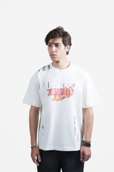 Khushbu (خوشبو) Oversized T-Shirt -Off White