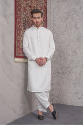 White Wash n Wear Shalwar Kameez