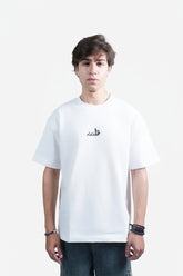 Dil (دل) Oversized T-Shirt - White