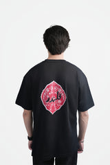 Qalandar Oversized T-Shirt - Black