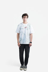 Qalandar  Oversized T-Shirt - White