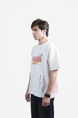 Khushbu (خوشبو) Oversized T-Shirt -Off White