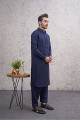 Navy Shalwar Kameez