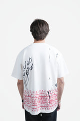 Khushbu (خوشبو) Oversized T-Shirt -Off White