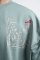 Dhamal (دھمال) Oversized T-Shirt -Mint Green