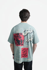 Dhamal (دھمال) Oversized T-Shirt -Mint Green