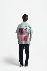 Dhamal (دھمال) Oversized T-Shirt -Mint Green
