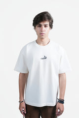 Dil (دل) Oversized T-Shirt - White