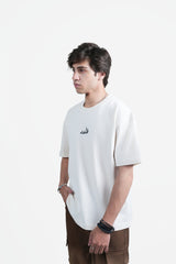 Dil (دل) Oversized T-Shirt - White