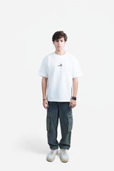 Dil (دل) Oversized T-Shirt - White