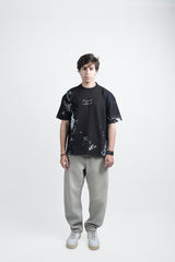 Takmeel (تکمیل) Oversized T-Shirt - Black