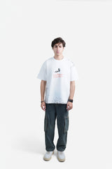 Rang (رنگ) Oversized T-Shirt - White