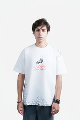 Rang (رنگ) Oversized T-Shirt - White