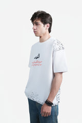 Rang (رنگ) Oversized T-Shirt - White