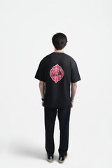 Qalandar Oversized T-Shirt - Black