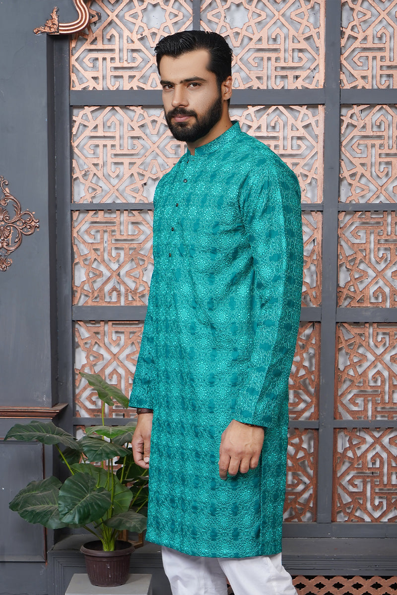 ZINC EMB KURTA