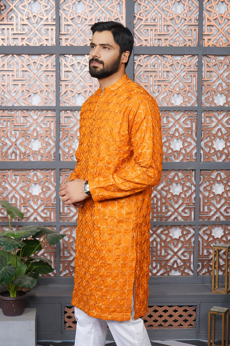 MUSTARD KURTA