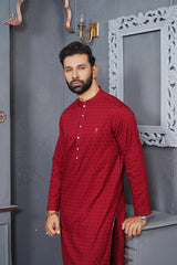 MEHROON KURTA