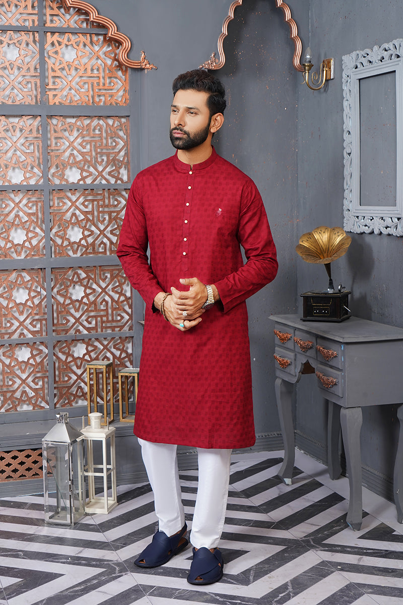 MEHROON KURTA