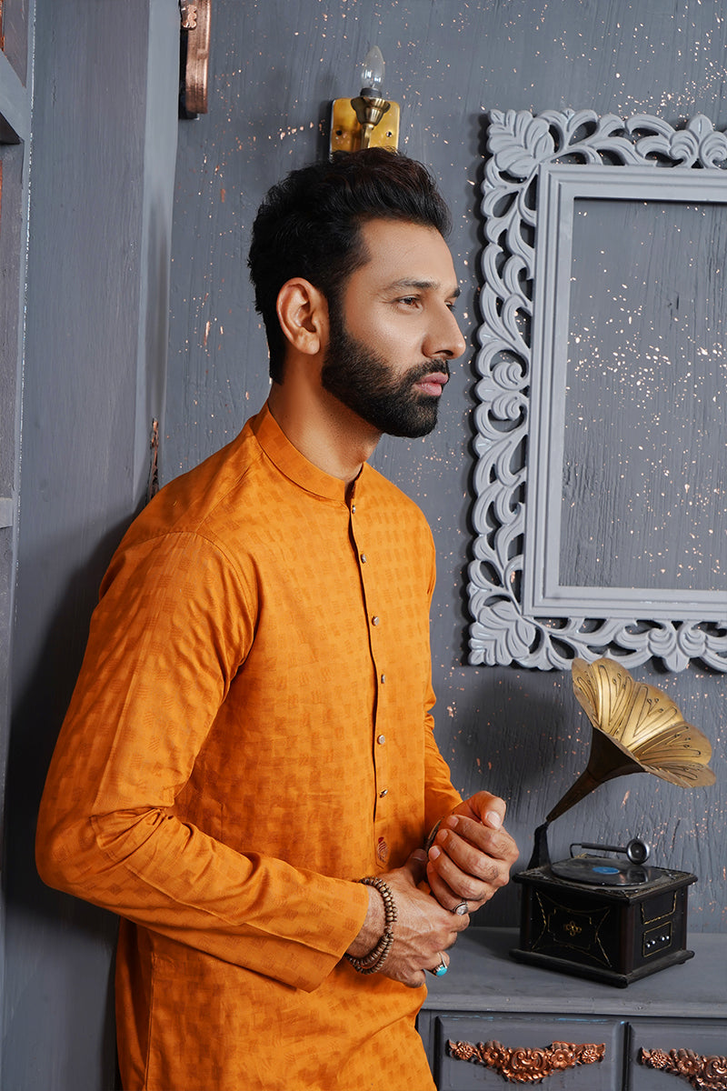 MUSTARD  KURTA