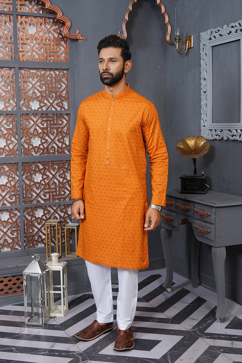 MUSTARD  KURTA